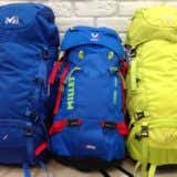 登山に使うリュックたち