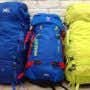 登山に使うリュックたち