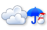 曇時々雨か雪